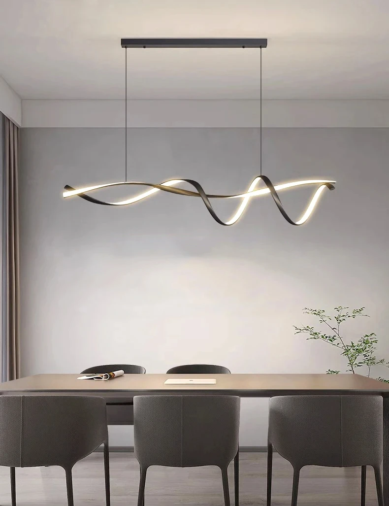 Modern glass home decor led lights pendant light lamps for living room Chandeliers for dining room hanging light indoor lighting
