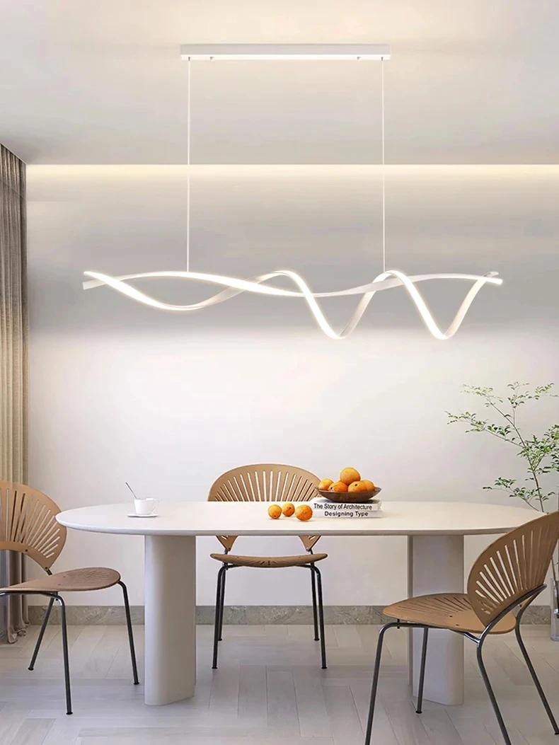 Modern glass home decor led lights pendant light lamps for living room Chandeliers for dining room hanging light indoor lighting
