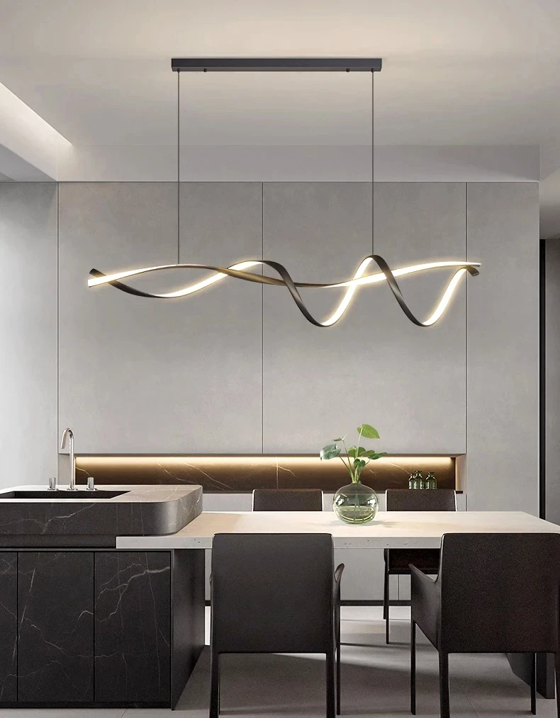 Modern glass home decor led lights pendant light lamps for living room Chandeliers for dining room hanging light indoor lighting