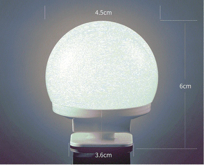 LED Light Paste Mirror Makeup Light Bulbs, Makeup Mirror Vanity Led 5v 2A Light Bulbs, Led Lamp USB Cosmetic Lighted Table,10pcs