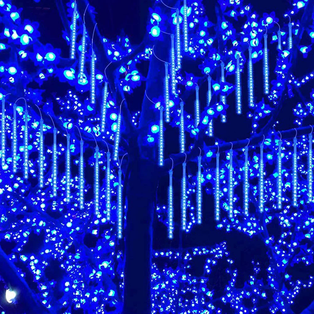 LED COB Meteor Shower Flowing Water Lamp LED Filament DC3V 58mm 70mm Diode Incandescent Light Accessories Christmas Decor Light