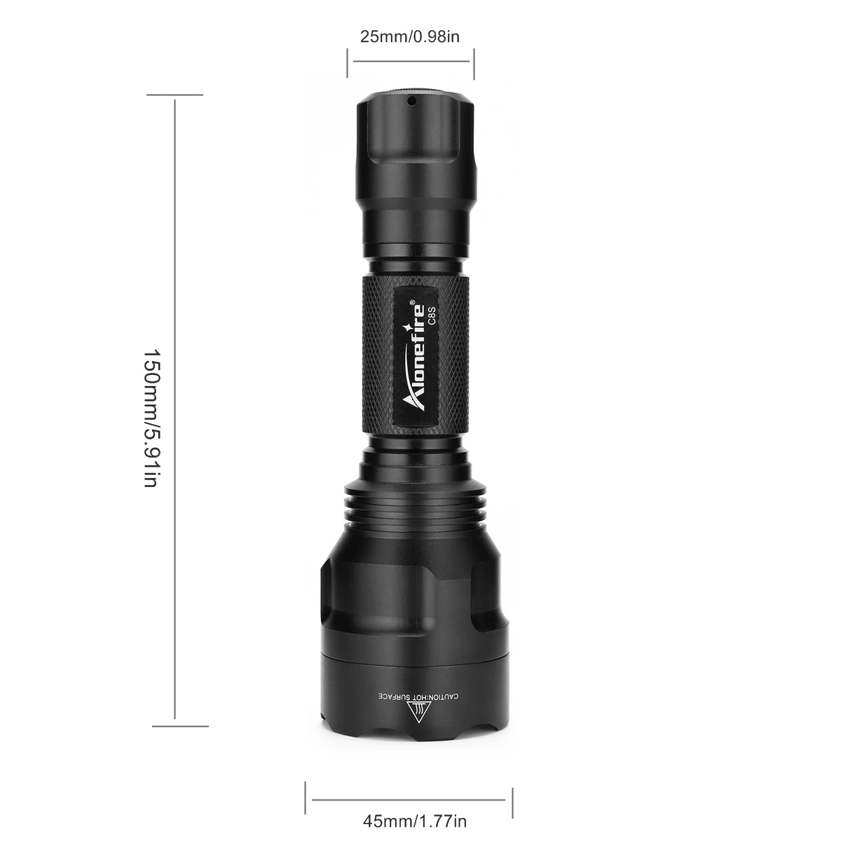 C8 Classic High Power Led Tactical Flashlight Outdoor Hiking Travel Fishing Camping Hunting Portable Night Lighting Torch Lamp