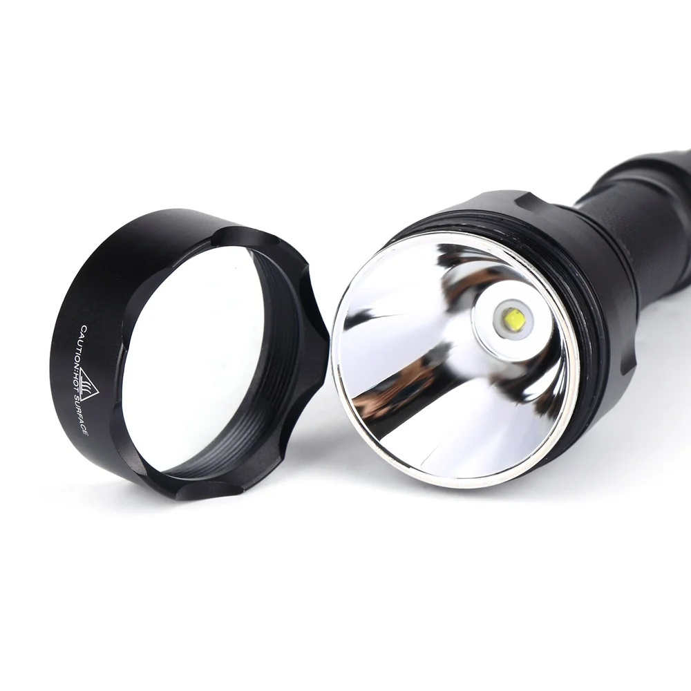C8 Classic High Power Led Tactical Flashlight Outdoor Hiking Travel Fishing Camping Hunting Portable Night Lighting Torch Lamp