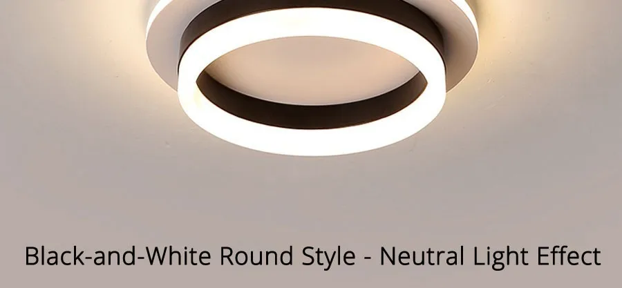 Modern LED Chandelier Indoor Lighting For Corridor Hallway Surface Mounted Acrylic Ceiling Light Dimmable Lamp Lustres HOME Deco