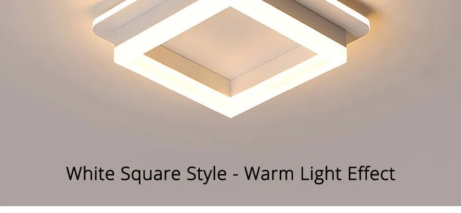 Modern LED Chandelier Indoor Lighting For Corridor Hallway Surface Mounted Acrylic Ceiling Light Dimmable Lamp Lustres HOME Deco