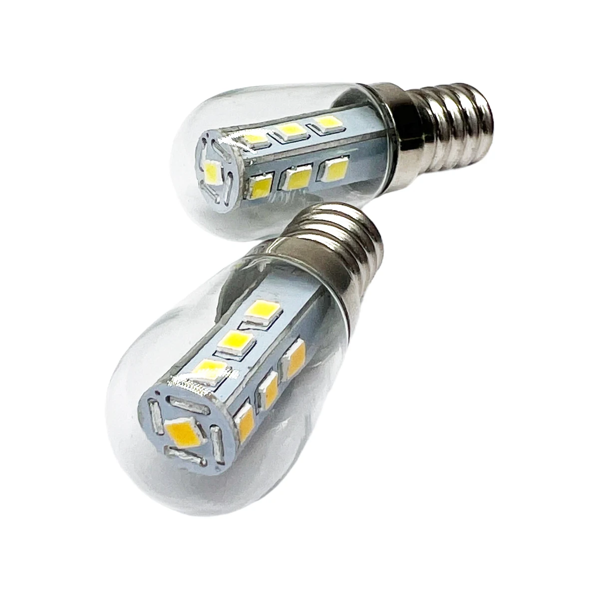 Mini E12 LED Light Bulbs 2W 110V 220V 2835 SMD Cold Warm White Lamp For Microwave Refrigerator Replaced 20W Halogen Lamps