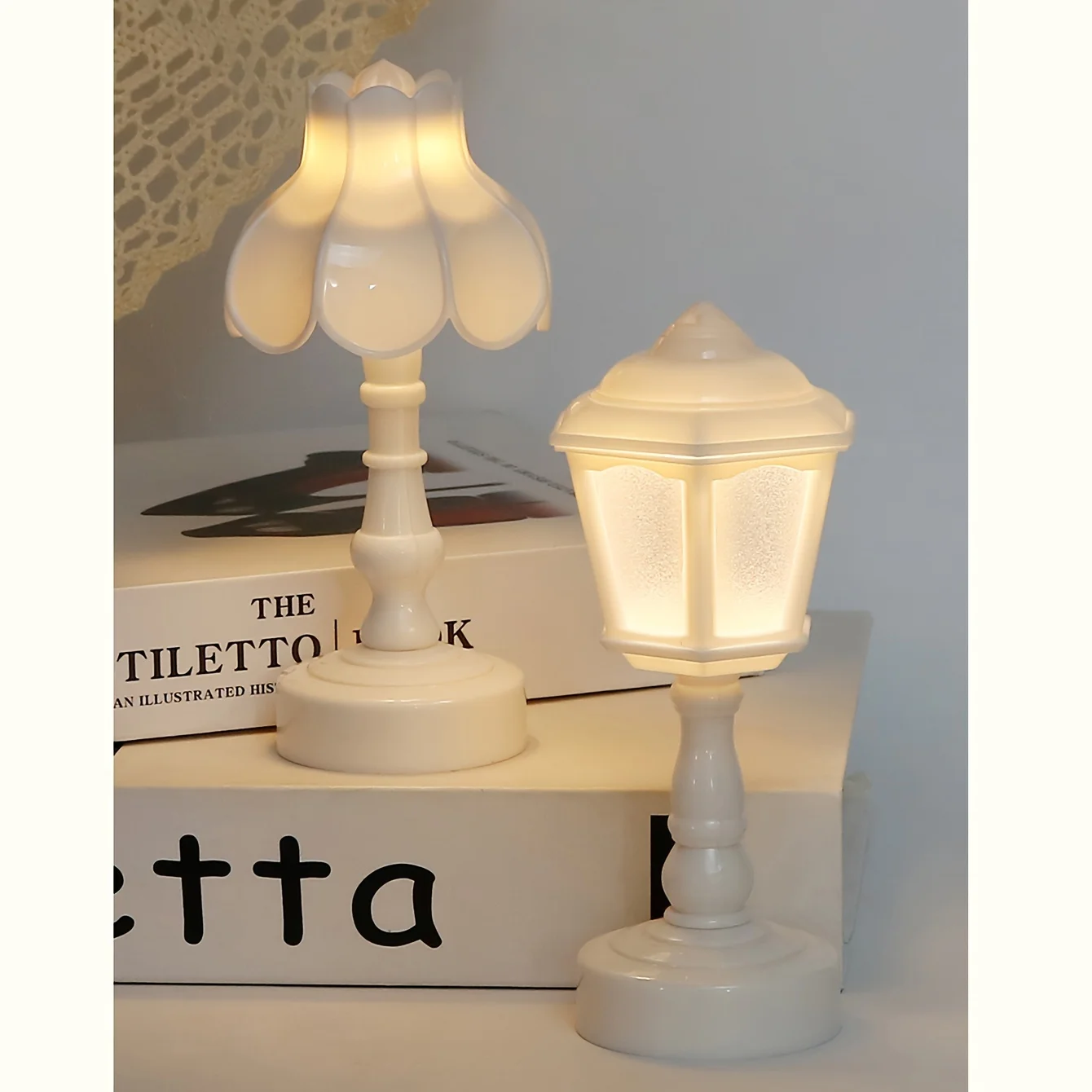 Vintage Lotus Table Lamp Led Bedside Lamp Flower Bud Lamp Decor Night Light Atmosphere Desk Lamp