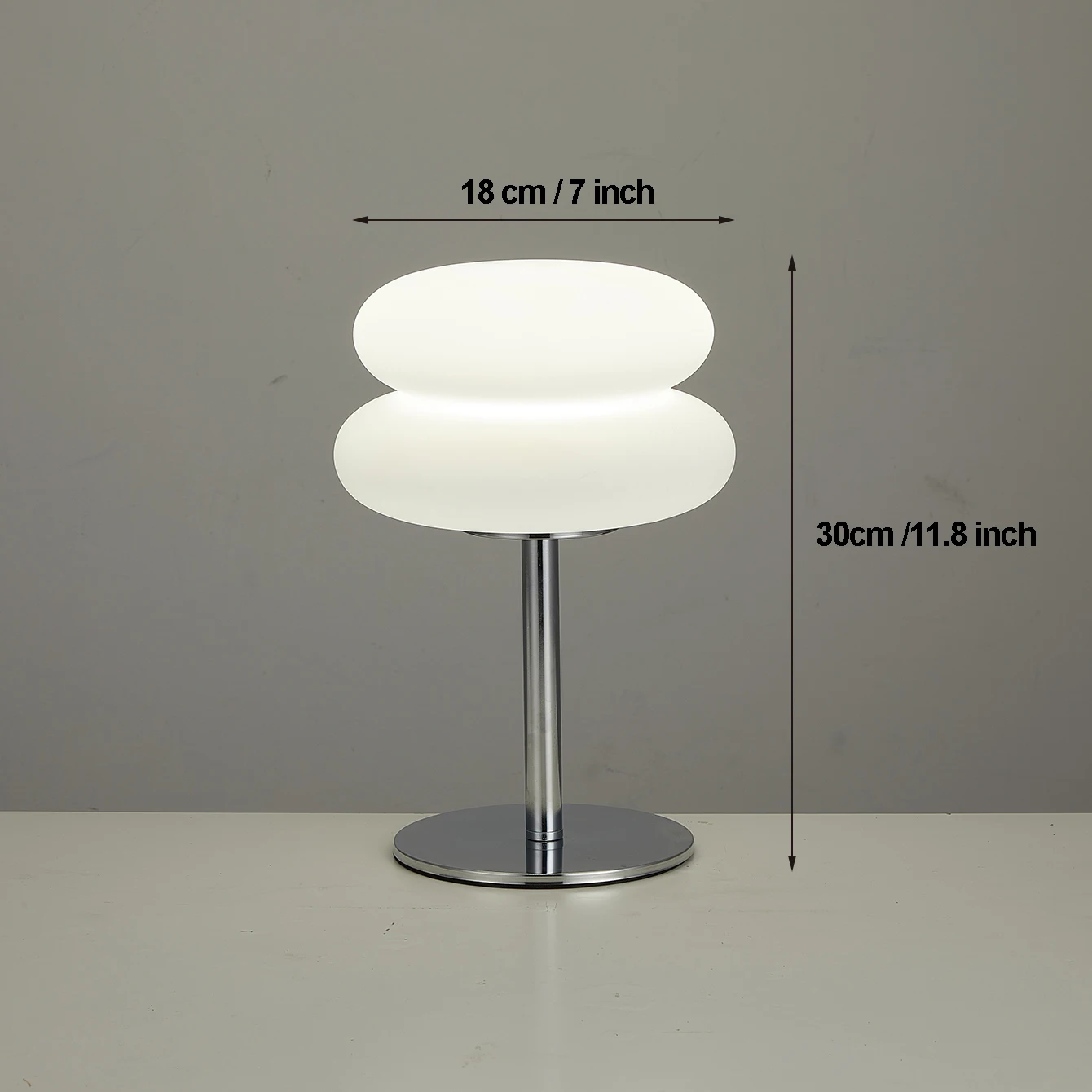 Bedroom Bedside Lamp Creamy Style Table Lamp USB Plug Tri Color Dimming Living Room Study Atmosphere Light
