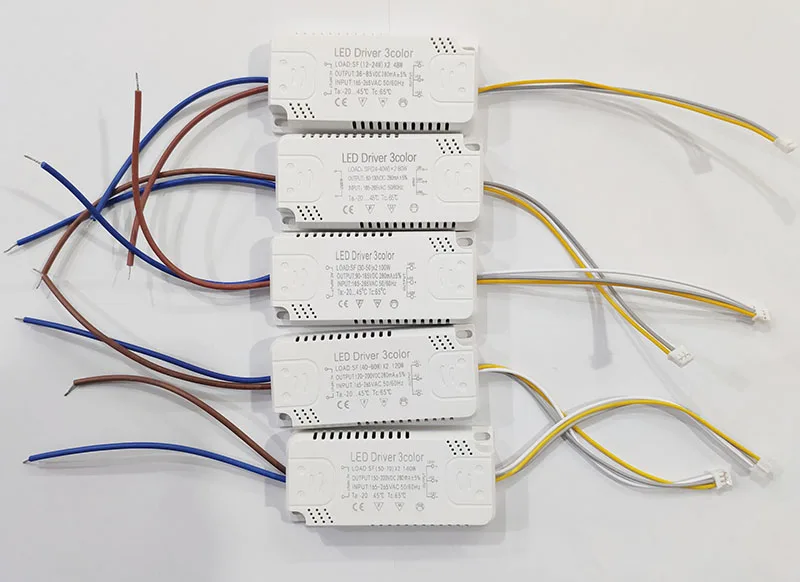 LED Driver Adapter For LED Lighting 12W 24W 30W 36W 50W 100W AC220V Non-Isolating Transformer For LED Ceiling Light Replacement