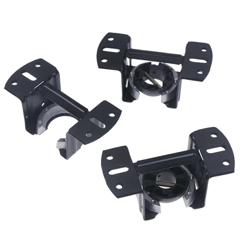 Full Set Ceiling Fan Light Fixture Mounting Bracket with Thick/Thin Rod Holder, Universal Screw Fittings and Lamp Base Gear