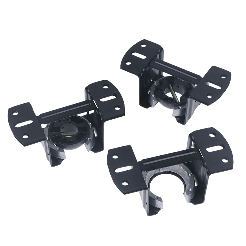 Full Set Ceiling Fan Light Fixture Mounting Bracket with Thick/Thin Rod Holder, Universal Screw Fittings and Lamp Base Gear
