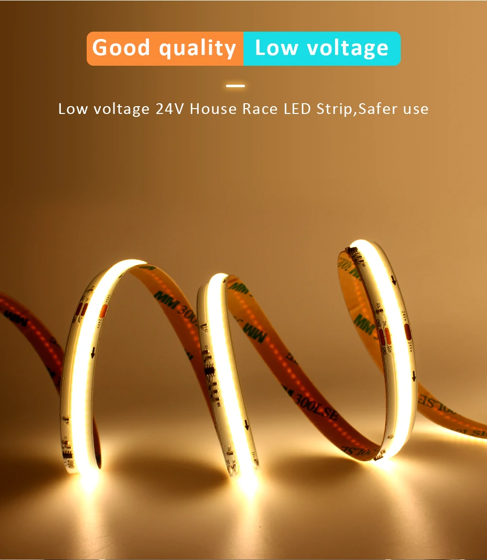 Horse Race Running Water COB LED Strip Lights 24V 360leds/m WS2811 Pixel Tape Lamp Warm Cool White Stripe 2.4G RF Remote Control