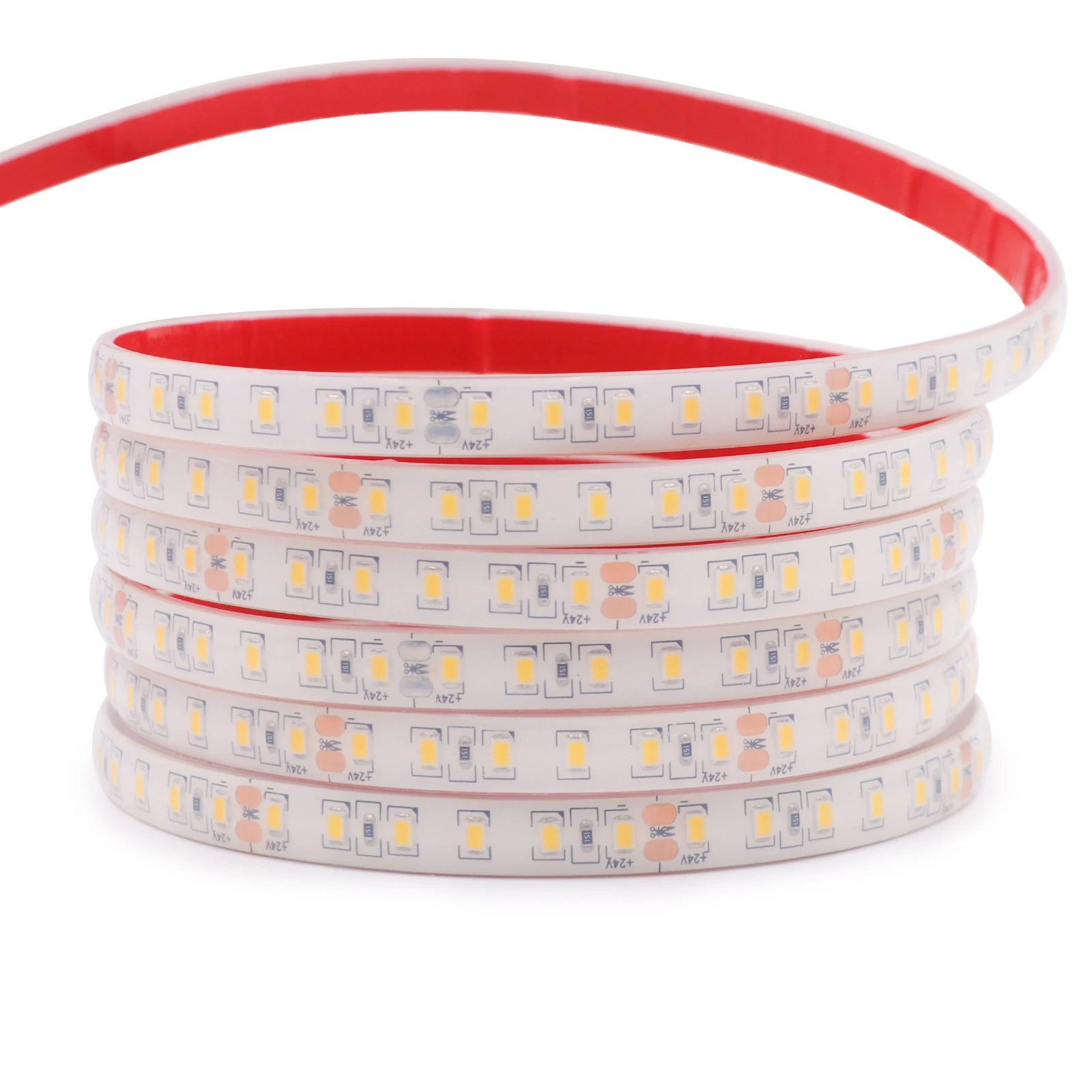 IP68 Waterproof LED Strip 12V 2835 120Leds/m Flexible Tape Outdoor Home Decor 0.5m-10m Ribbon Rope LED Lights 3000k 4000k 6000k