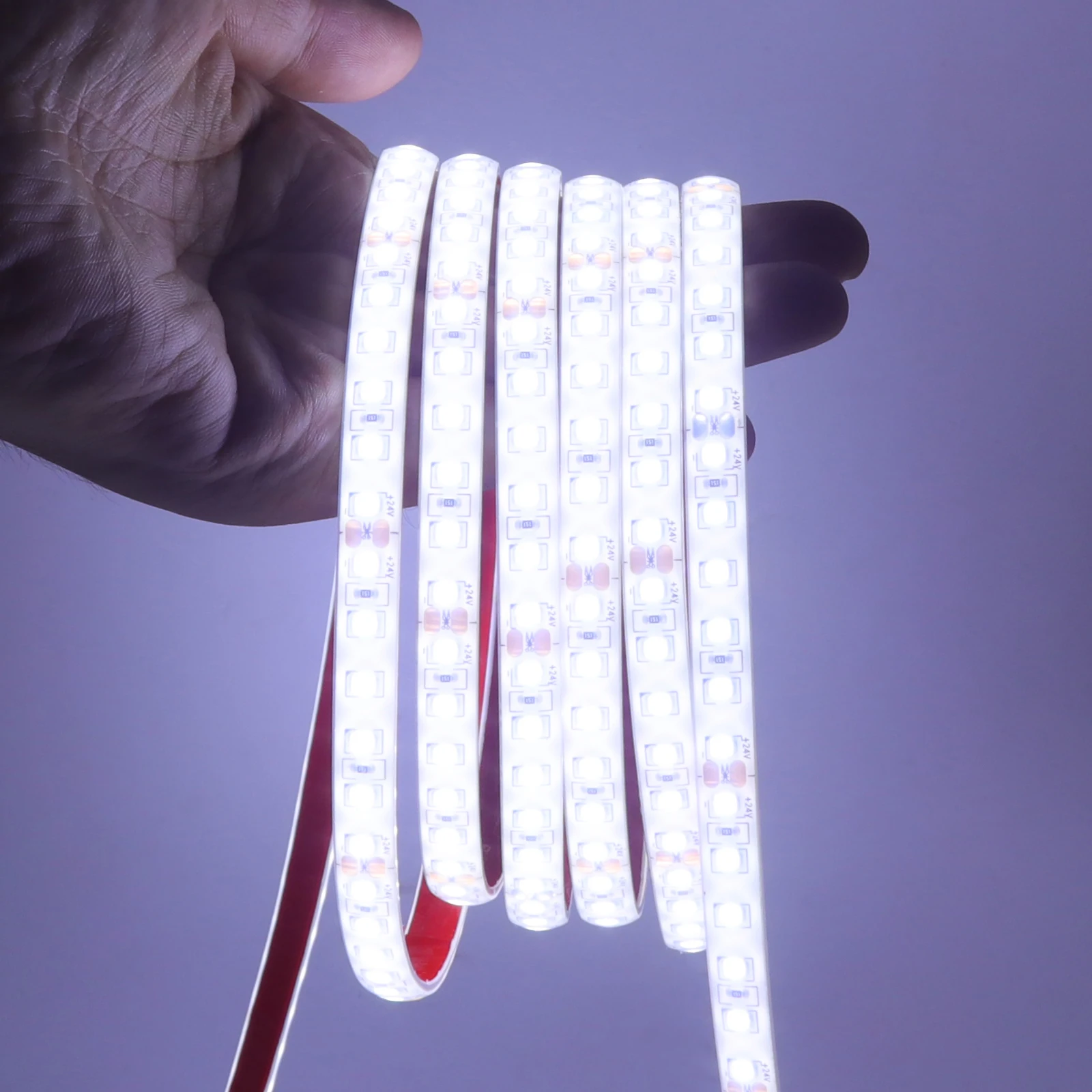 IP68 Waterproof LED Strip 12V 2835 120Leds/m Flexible Tape Outdoor Home Decor 0.5m-10m Ribbon Rope LED Lights 3000k 4000k 6000k