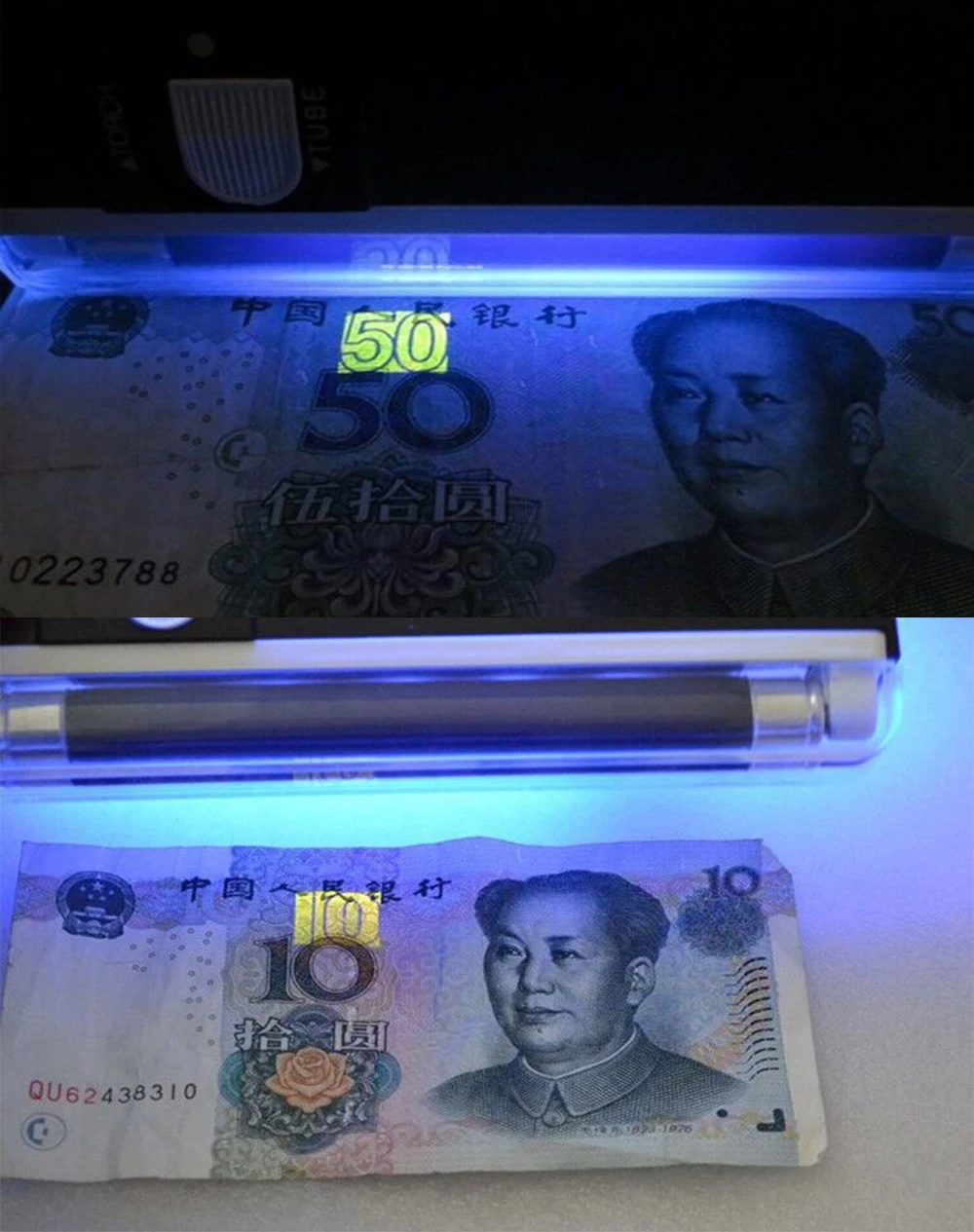 Handheld Torches Ultraviolet UV Flashlight Portable Lighting LED Blacklight For Marker Checker Cash Detection