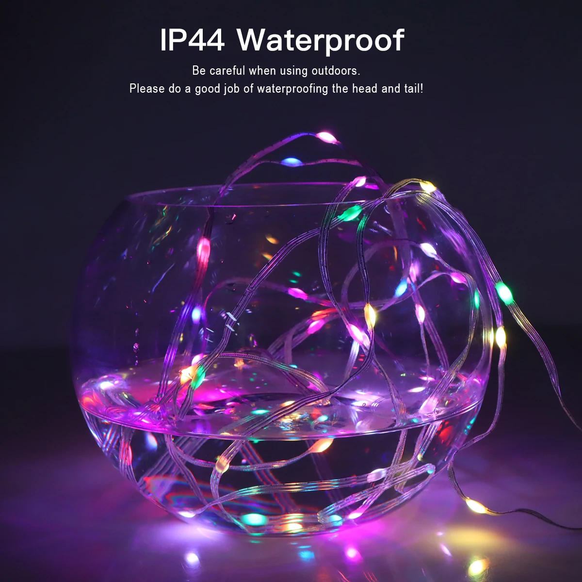 40M RGBIC LED String WS2812B Bluetooth USB Music Dream Color Light 5V Christmas Birthday Party Garland Decor Fairy Lights Home