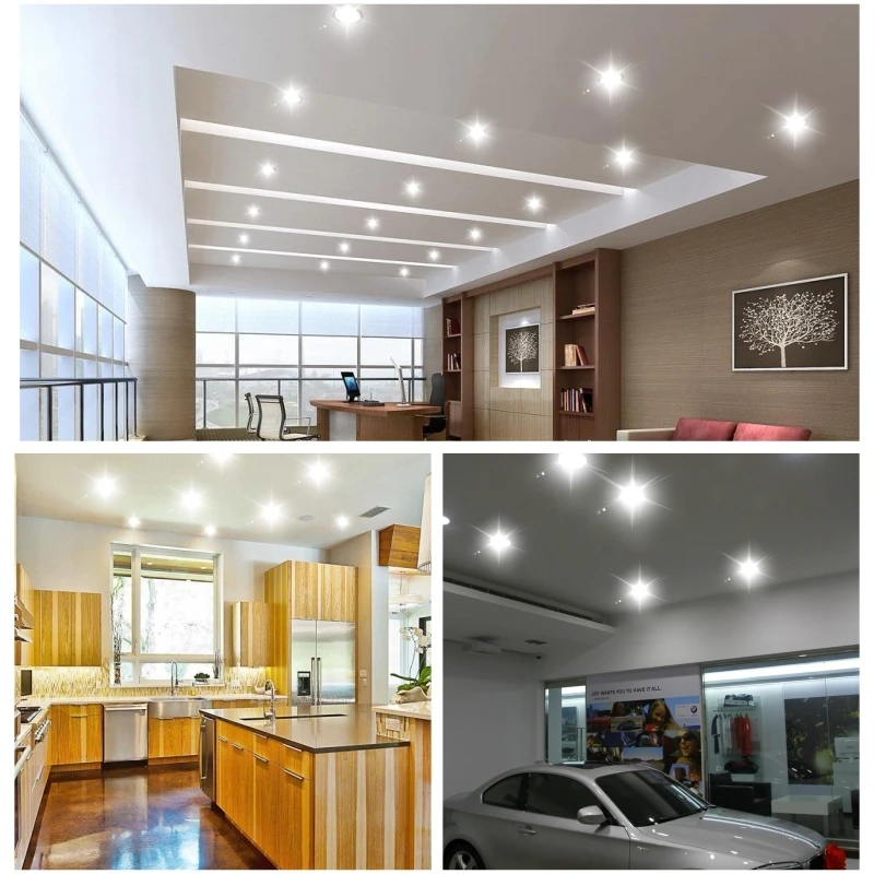 10pcs/Lot LED Downlight 5W 7W 9W 12W 20W 220V Recessed Ceiling Lamp Round LED Panel Lights Spotlight Bathroom Kitchen Lighting