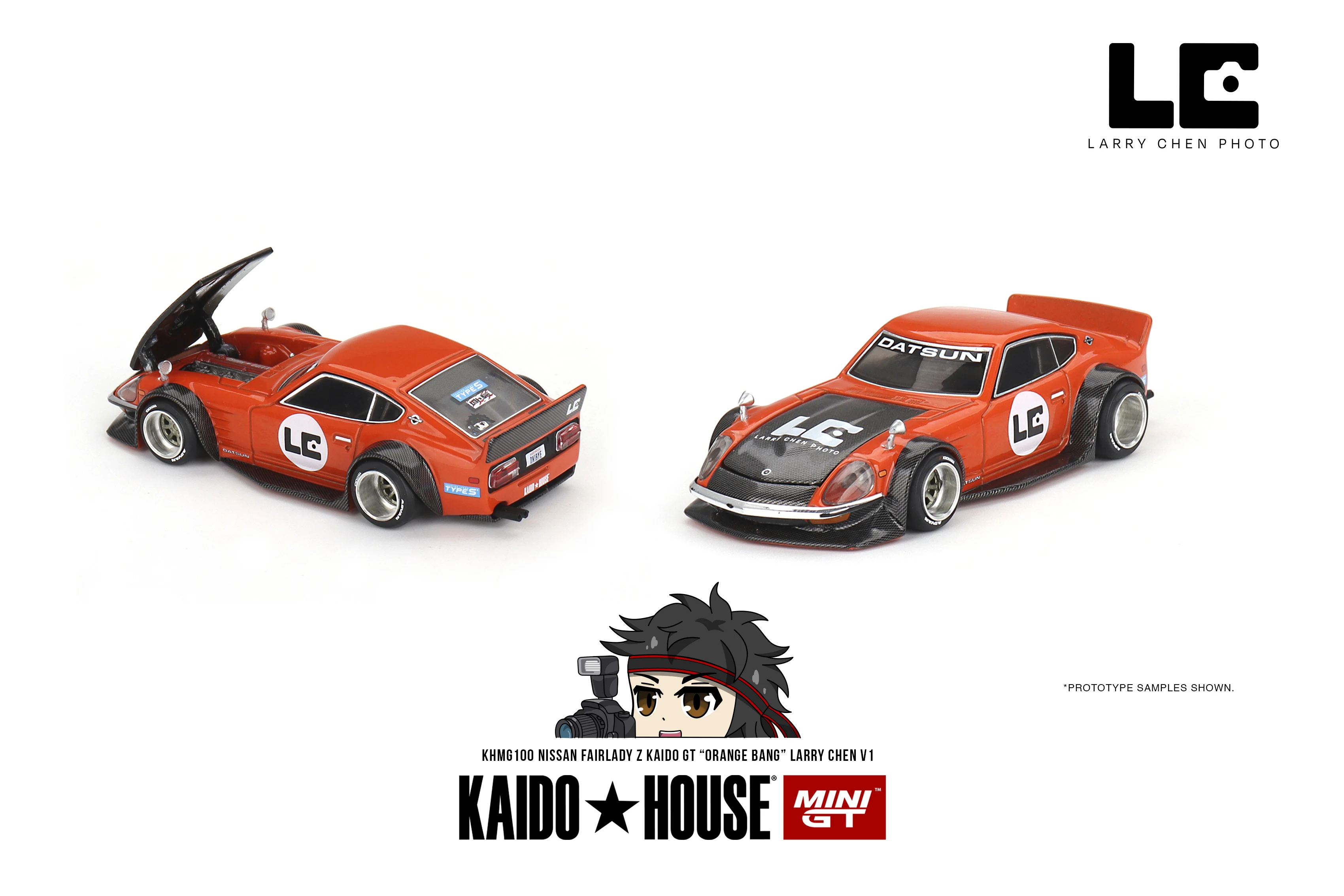 Kaido House + MINIGT 1/64 Nissan Skyline GT-R (R34)(R33) Honda NSX Racing Kaido Works V3 V2 KHMG Cars Alloy Diecast Metal Model