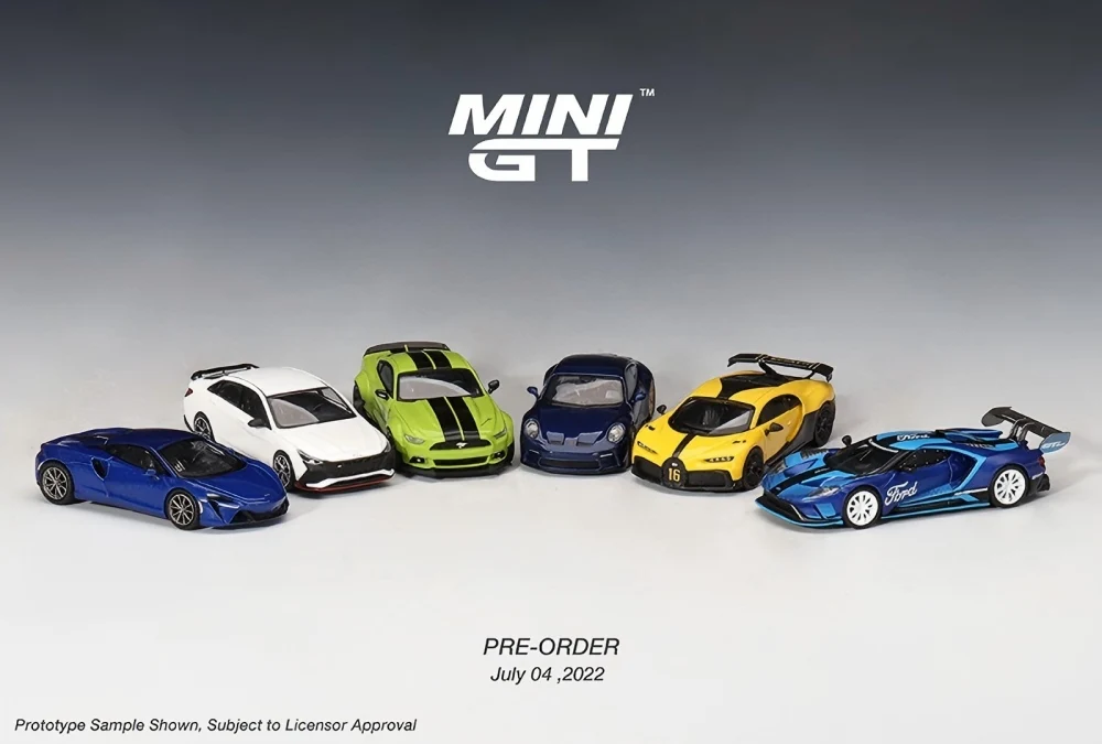 Kaido House + MINIGT 1/64 Nissan Skyline GT-R (R34)(R33) Honda NSX Racing Kaido Works V3 V2 KHMG Cars Alloy Diecast Metal Model