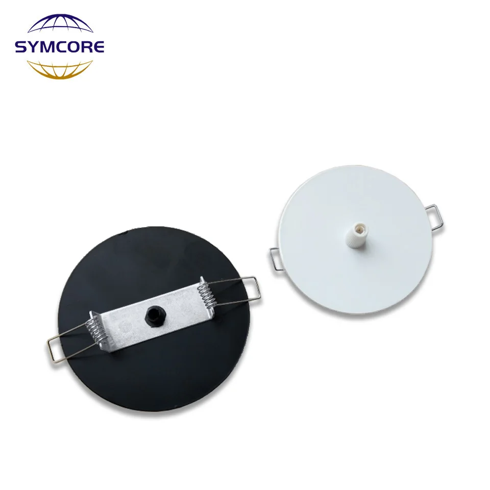 2pcs Ceiling Lamp Concealed Installation Ceiling Lamp Ceiling Plate Accessories Cable Hole 6mm Refitting LED Dining Chandelier