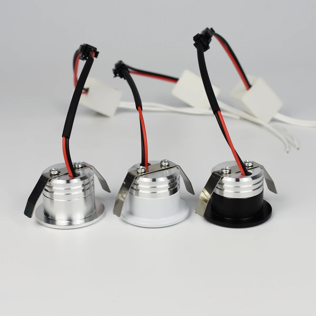 Small Recessed Ceiling LED Spot Light COB 3W 110V 220V Dimmable Driver Included for Home Showcase Cabinet Hotel Skirting Etc