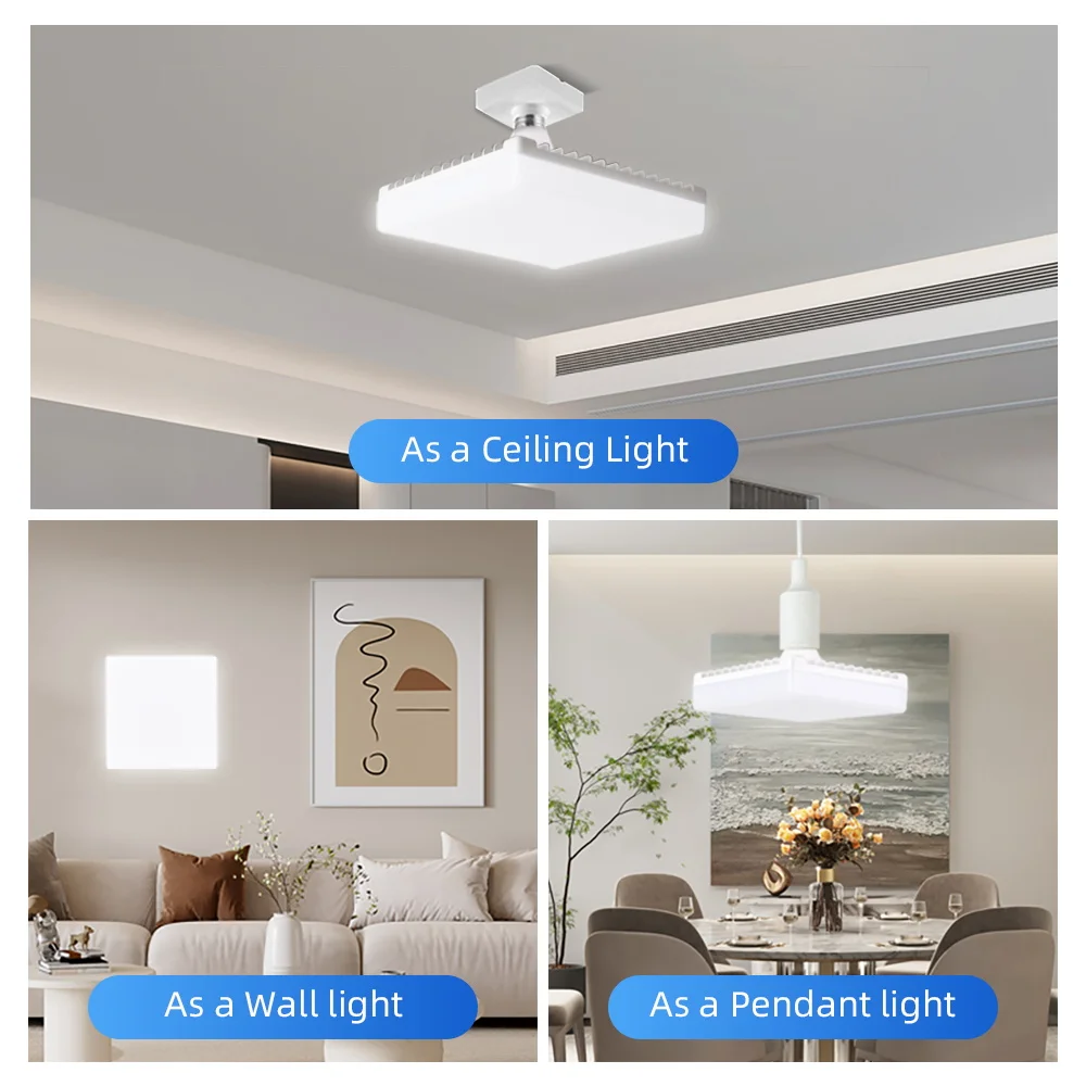 Led Bulb E27 UFO Led Light Bulbs For Home AC220V Energy Saving Garage Lights 15W 20W 40W 50W 60W Indoor Lighting Ceiling Lamp