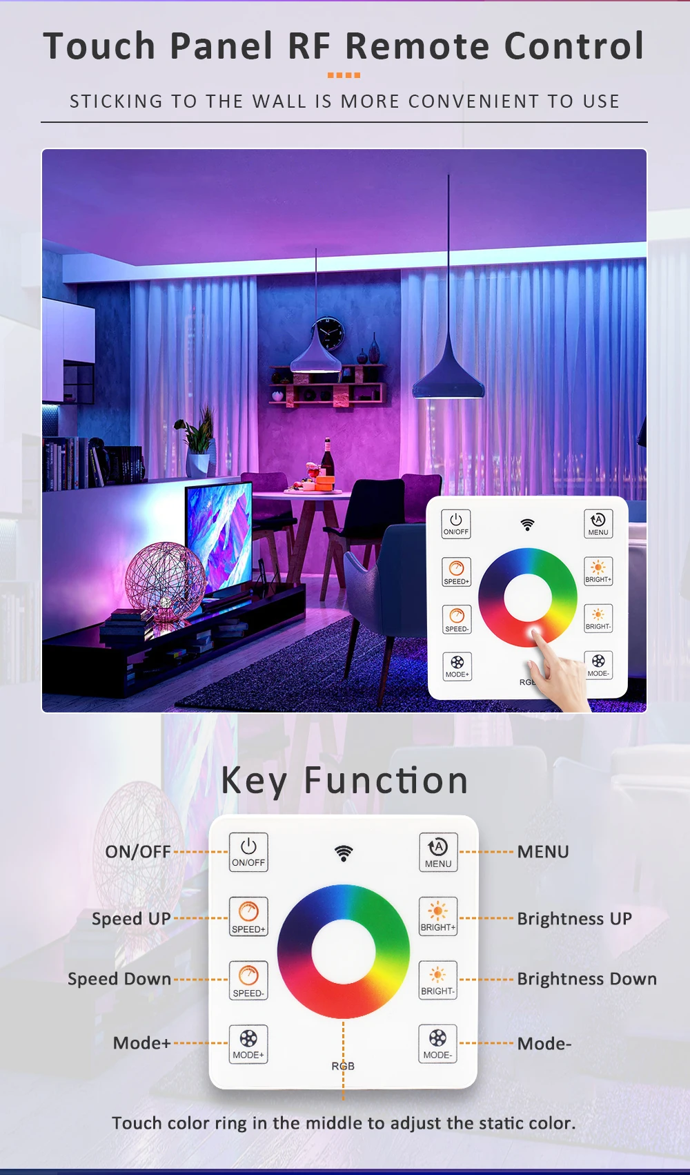 5M 10M 20M RGBIC Horse Racing LED Light Strips 24V WS2811 Pixel Flex Ribbon Running Water Flow Tape Lamp Wireless Remote Control
