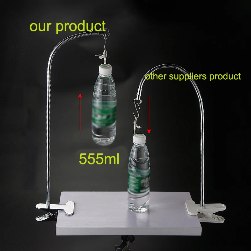 Metal Positioning Hose Universal Gooseneck Tube for Working Lamp Fittings Lighting DIY Accessories M6/M8/M10 Black