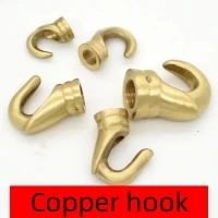2 Pieces M10 fine tooth chandelier Iron pendant Ring crystal Lamp closed Hook chain load-bearing Iron Ring Lighting Accessories
