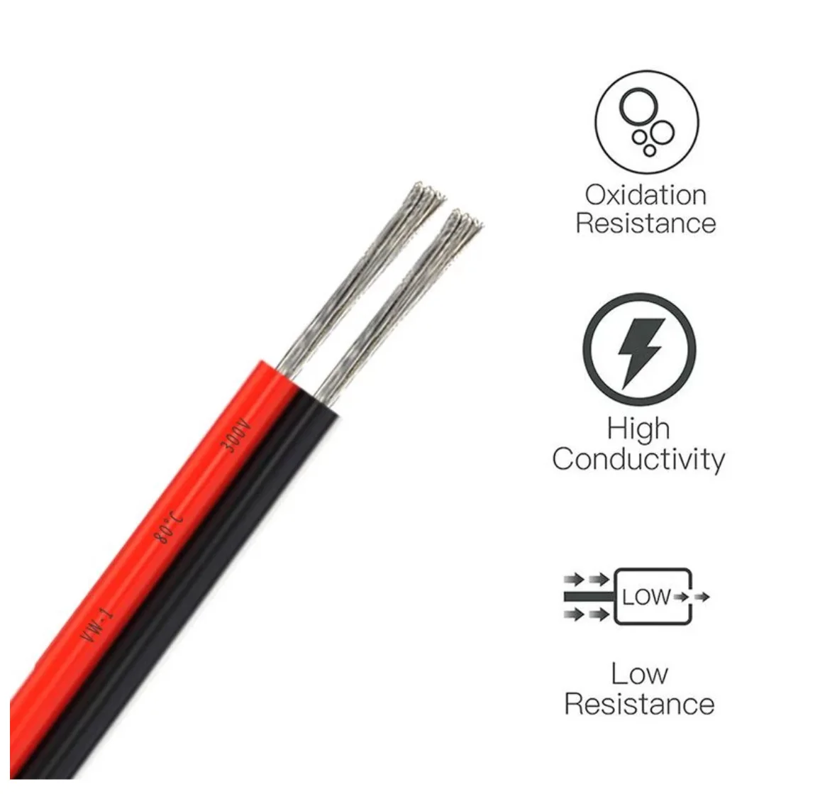 5M-100M RGB Led Connector Cable 22/20/18AWG 2/3/4/5/6Pin Electric Extension Wire for 5050 3528 WS2812B RGBW CCT LED Strip Lights