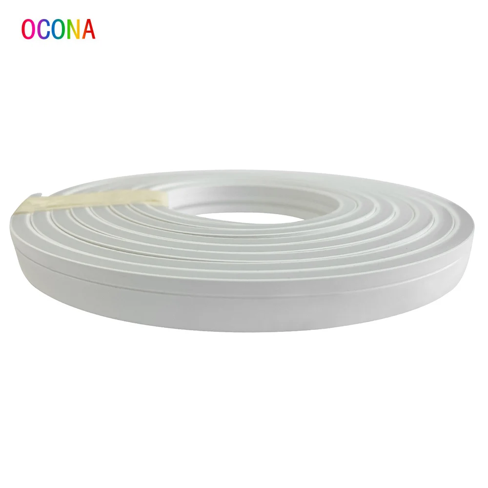 Super Thin DIY Flexible Neon Tube (No LED Strip) Diffuser IP67 Waterproof for SMD COB 3mm 4mm 5mm LED Strip Side View 4*10mm