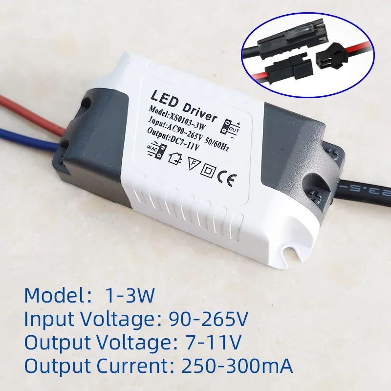 LED Driver 3W 5W 7W 9W 10W 12W 15W 18W 20W 24W 36W Power Supply Unit Downlight Lighting Transformers Adapter For LED Lights DIY