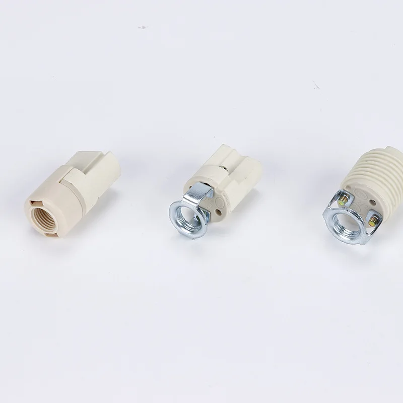 E27 E14 G9 Screw DIY Light Ceramic Lamp Holder Household Table Floor LED Bulb Base For Lighting Accessory Head Convert Socket