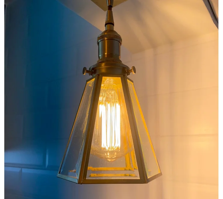 LED Edison Filament Light Retr Bulb Brown Golden T45 G80 G95 G125 4W 8W 2700K  E27 AC 220V 110V Dimmer Restaurant Bedroom