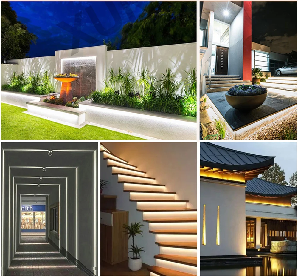 IP68 Waterproof COB Strip 12V 24V 320Leds/M RA90 3000K 4000K 6000K Home Garden Decor Flexible Ribbon Rope LED Light 1M 10M 20M