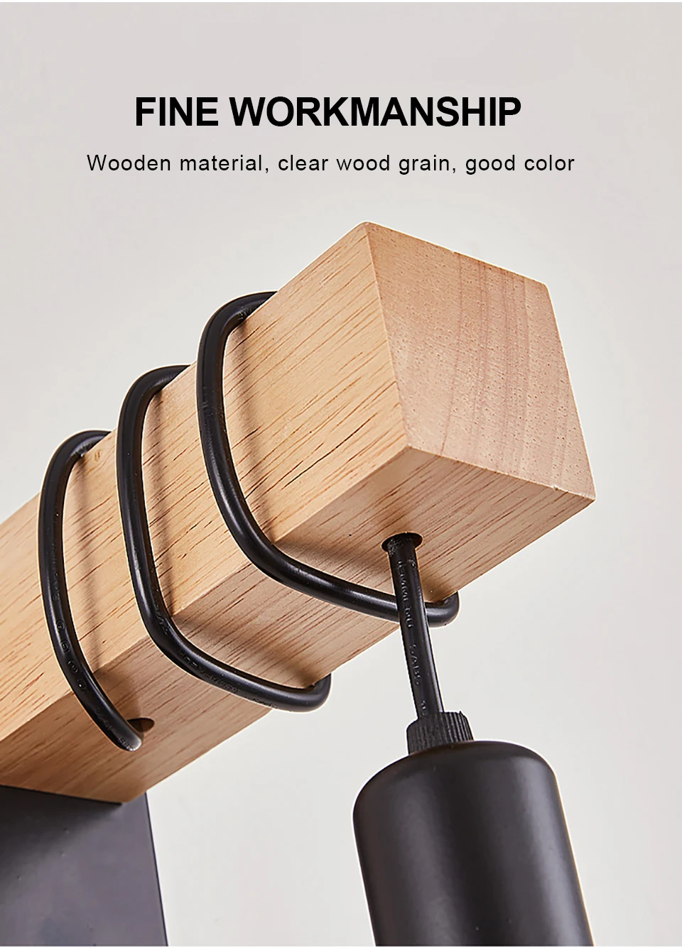Retro Wood Wall Lamp Vintage Sconce Wall Lights Fixture E27 Indoor Home Decor Dining Room Bedside Lamp Bedroom Lighting