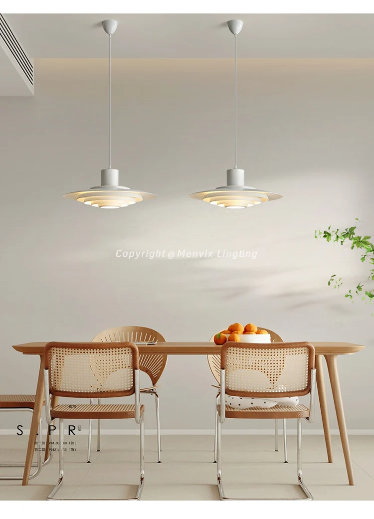 Menvix Nordic LED Pendant Lights Indoor Lighting Hanging Lamp For Home Living Room Decoration Dining Tables Kitchen Modern Light