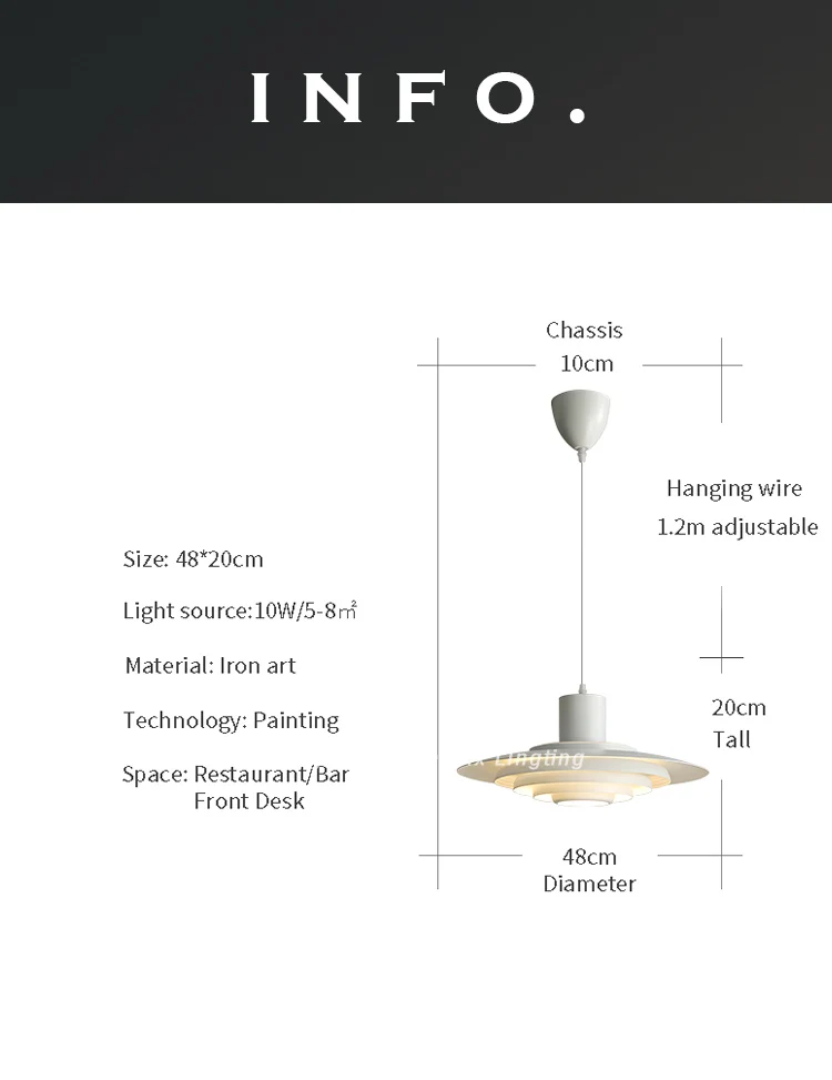 Menvix Nordic LED Pendant Lights Indoor Lighting Hanging Lamp For Home Living Room Decoration Dining Tables Kitchen Modern Light