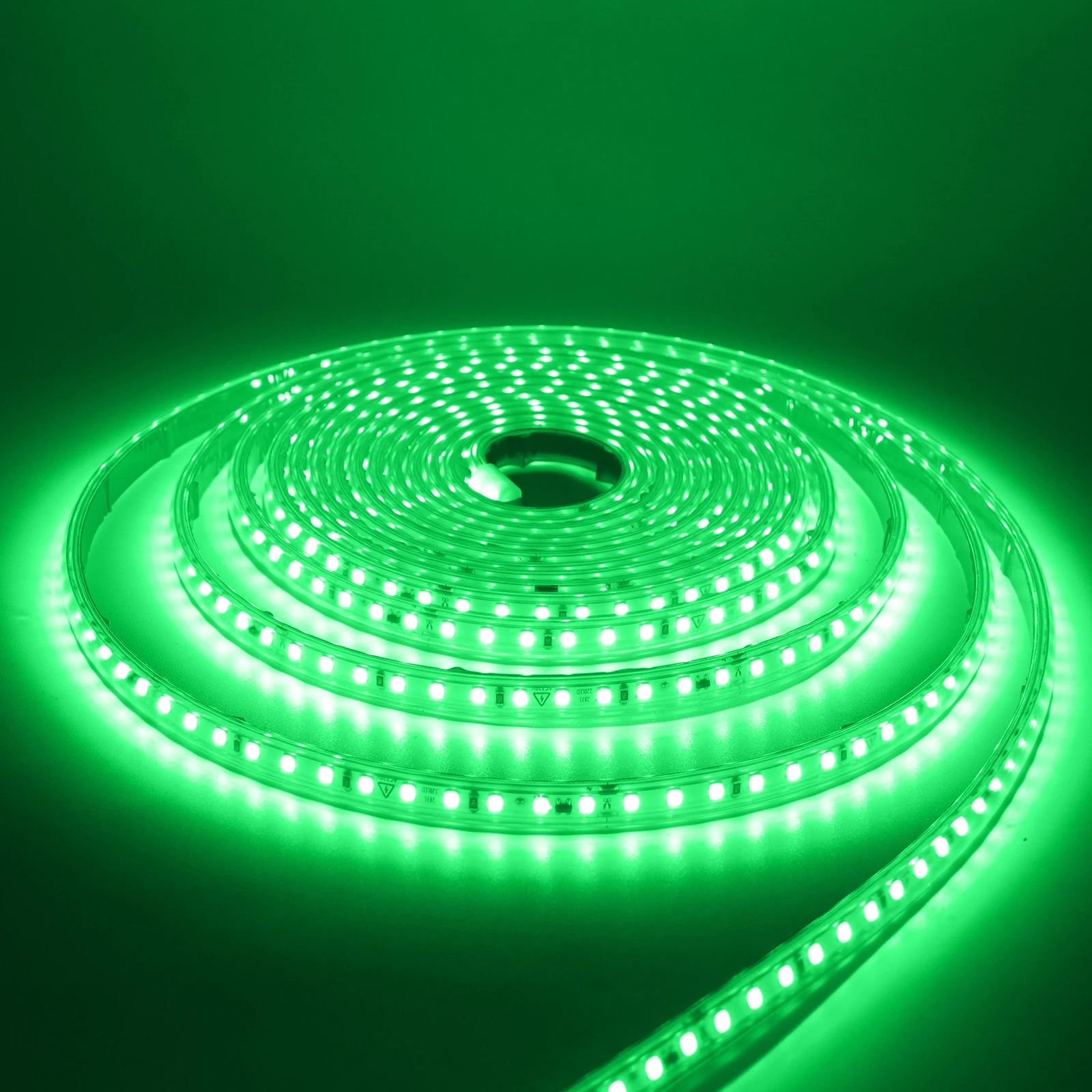 AC 220V 240V LED Strip 3000K 4000K 6000K 120Leds/M Flexible Ribbon Stripe IP65 Waterproof Self Adhesive Tape Strip Chain Light