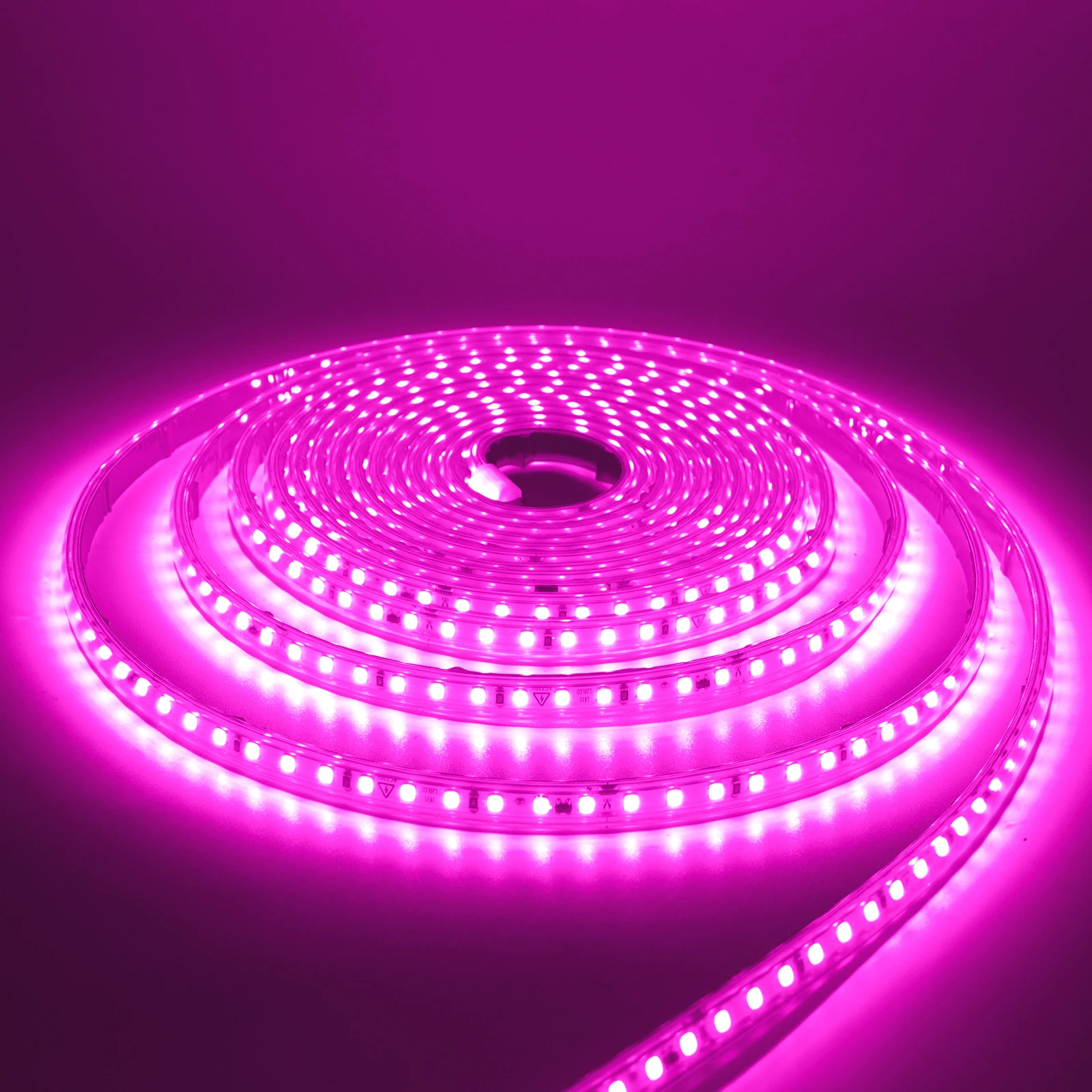 AC 220V 240V LED Strip 3000K 4000K 6000K 120Leds/M Flexible Ribbon Stripe IP65 Waterproof Self Adhesive Tape Strip Chain Light