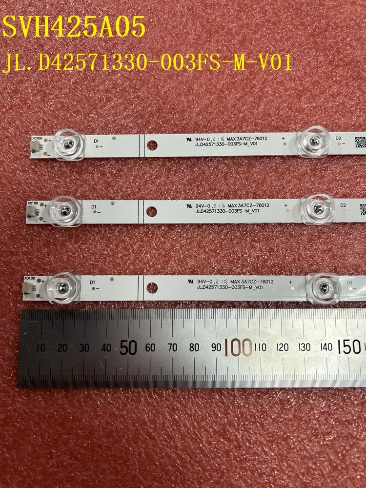 LED Backlight Strips For Hisense 43A6101EE H43B7120 43A6101EE H43BE7000 H43B7100 H43B7100UK HL 43J802 SVH425A05