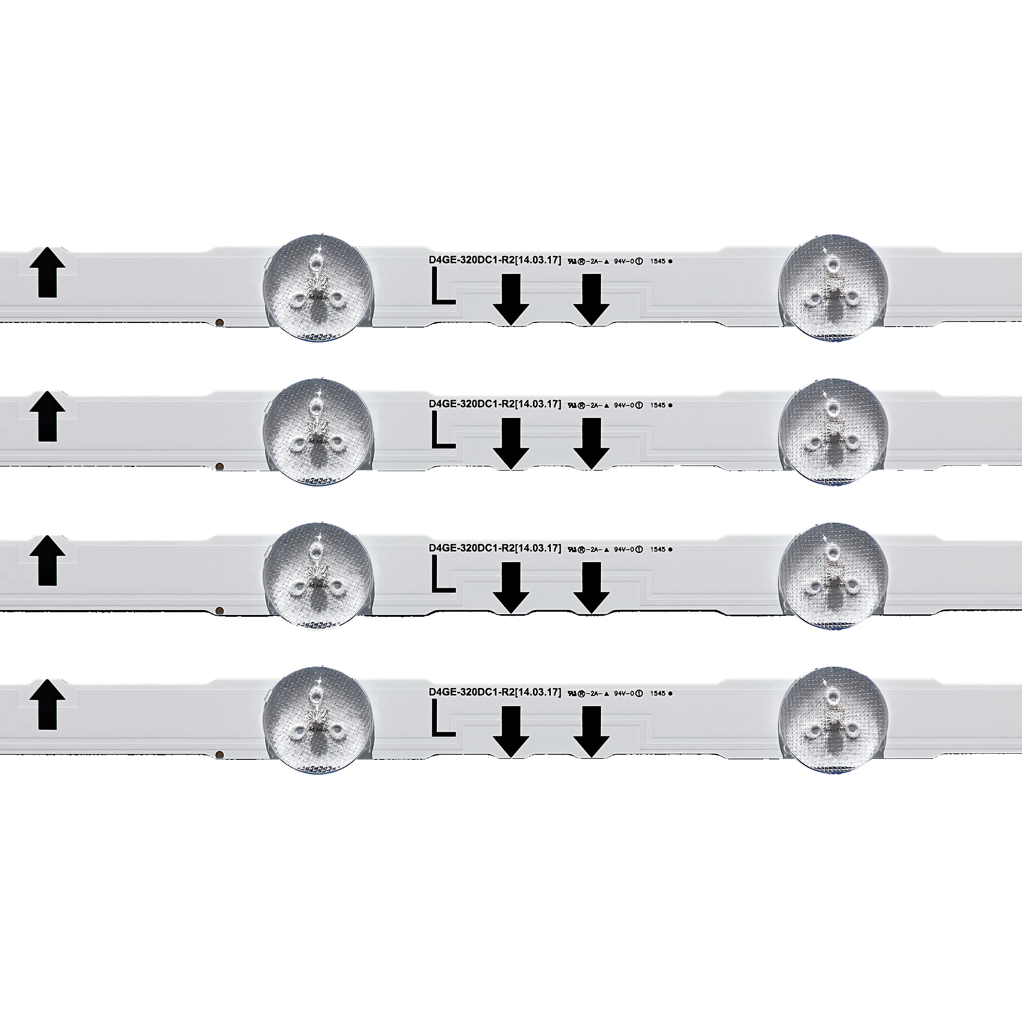 LED Backlight strip for UE32H6400AK UE32H6400AW UE32H6410AU UE32H6200AY UE32H6230AK UE32H6270AS D4GE-320DC1-R2 UE32J5000AK