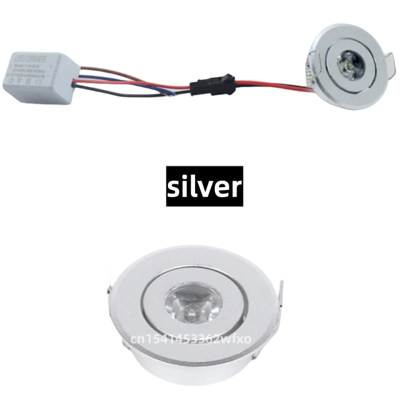 Dimmable LED Downlight Anti-Glare Spotlight 3W AC 110V-220V Embedded Ceiling Light New Mini Home Decorative Light