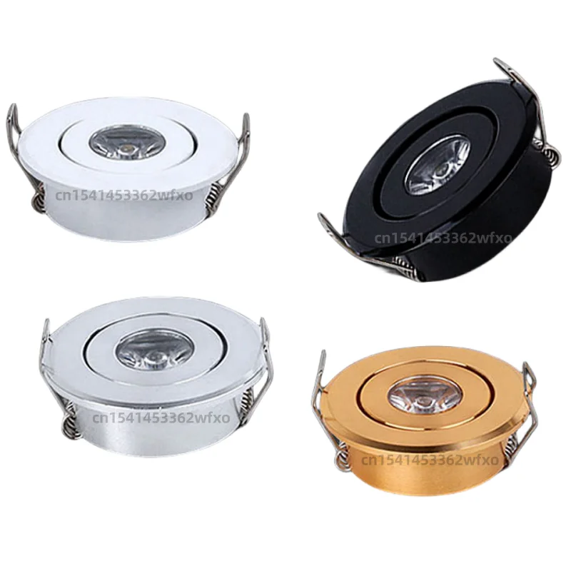 Dimmable LED Downlight Anti-Glare Spotlight 3W AC 110V-220V Embedded Ceiling Light New Mini Home Decorative Light