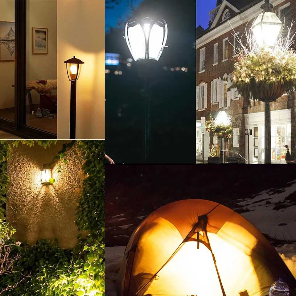 4PCS LED Voltage Bulb Light E27 E14 B22 DC 12V Cold/Warm White Light 3W 6W 9W 12W 15W 18W 20W Can Be Used For Camping Vessel