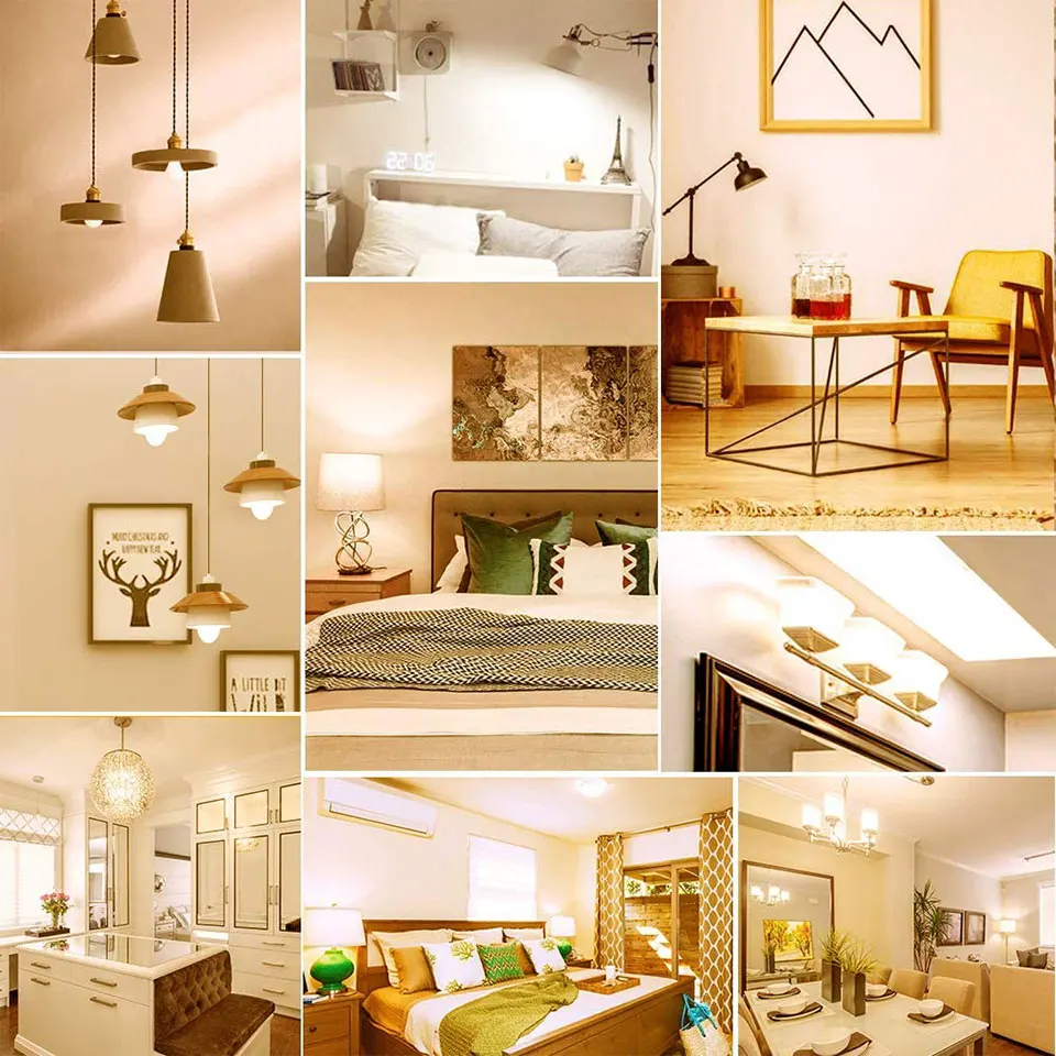6pcs E26 E12 LED Bulb 20W 18W 15W 12W 9W 6W 3W Lampada LED Light AC 110V Bombilla Lighting Cold/Warm White Lamp For Home