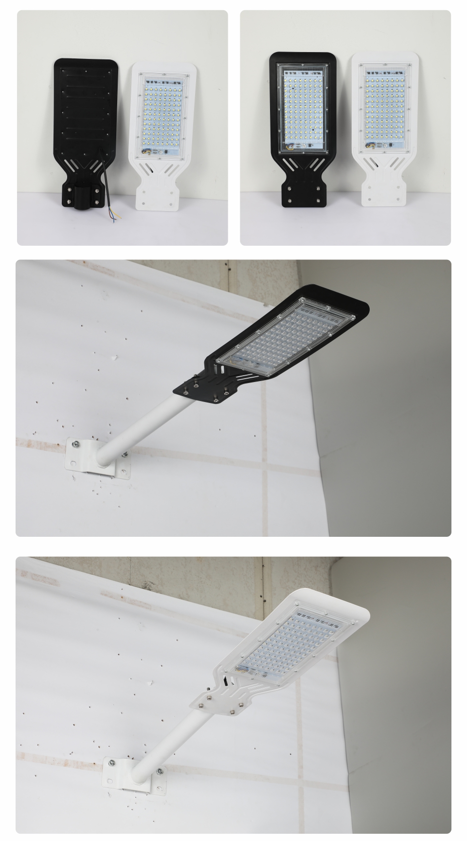 100W Led Street Light Outdoor Spotlight Flood Lamp Waterproof Parking Lighting AC110V 220V Exterior Street Lamp for Yard Square