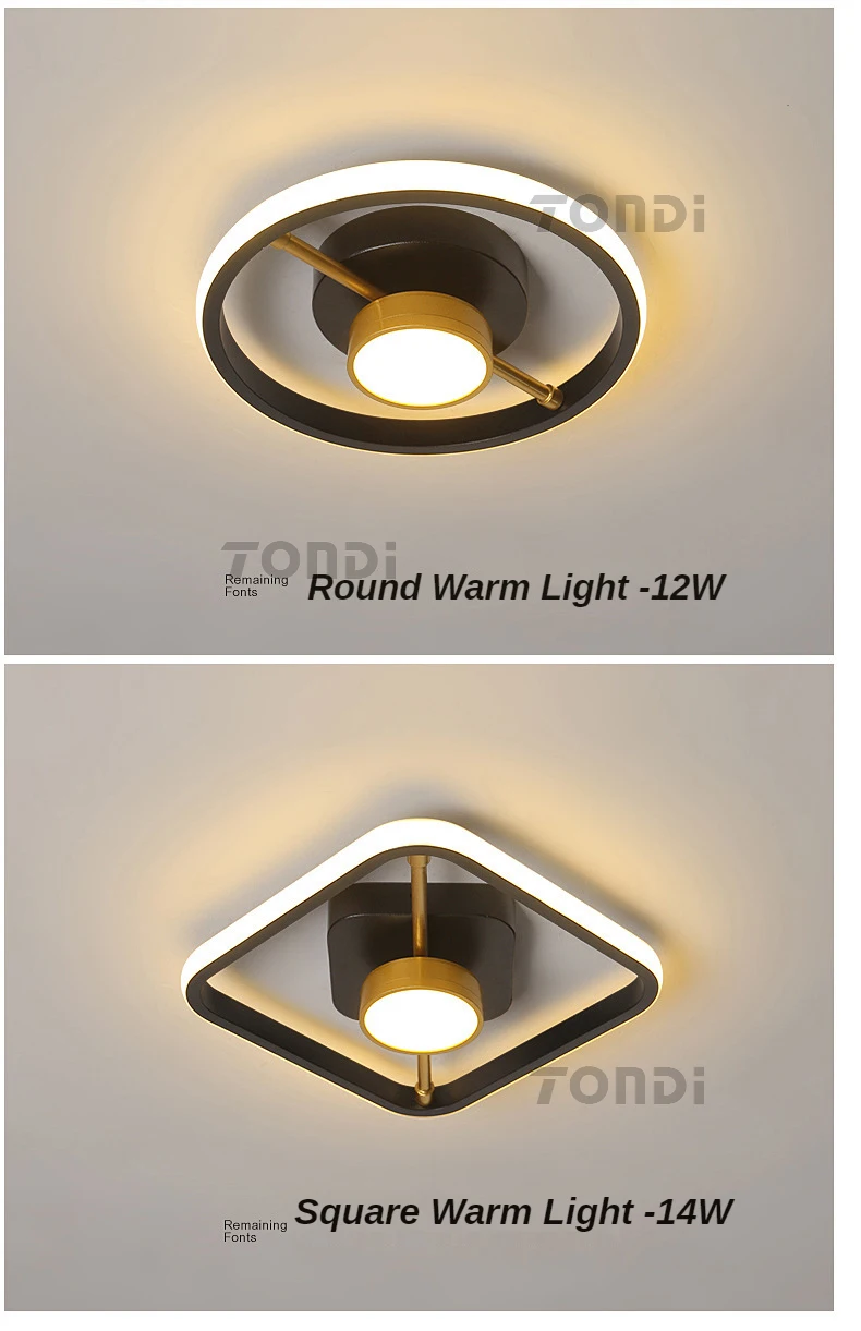 New Modern LED Ceiling Light Simple Balcony Crossing Light Home Corridor Porch Channel Ceiling Light Nordic Wind Cloakroom Light