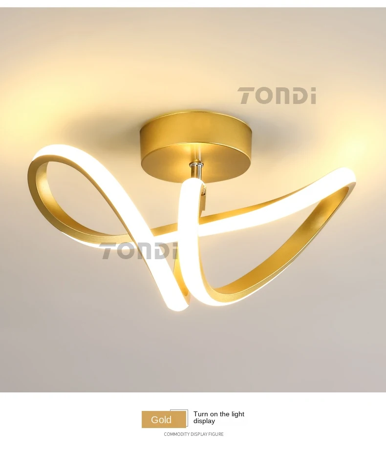 New Modern LED Ceiling Light Simple Balcony Crossing Light Home Corridor Porch Channel Ceiling Light Nordic Wind Cloakroom Light