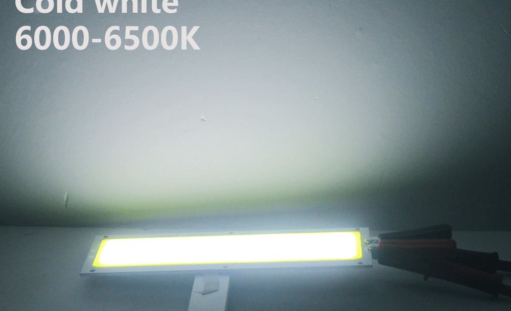 SUMBULBS 16W 1600LM COB LED Strip 120x36mm DC 12V Input DIY for Car Lights Work Lamps Home Bulbs Bar COB Chips